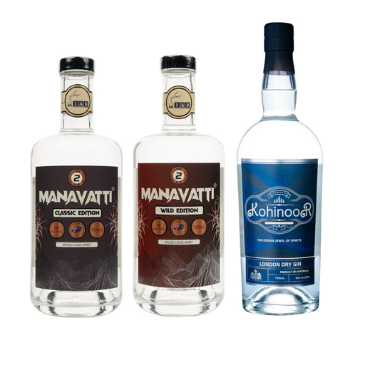 Manavatti Nadan Vaatte & Kohinoor Gin Combo Pack