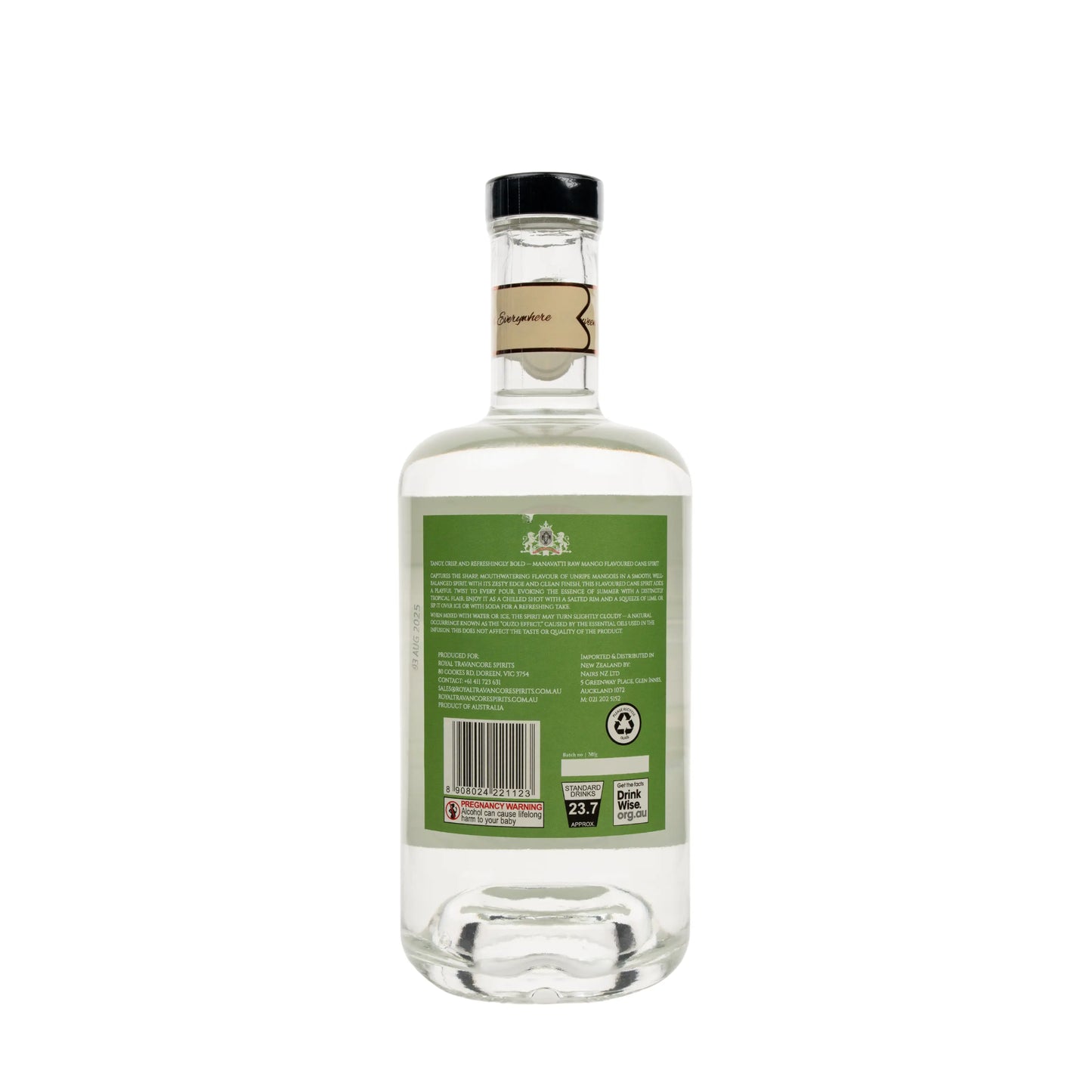 Manavatti  Raw Mango  Flavoured Cane Spirit