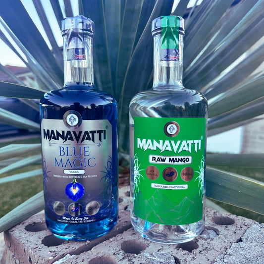Manavatti Blue Magic & Raw Mango Twin Pack (2 × 700mL)