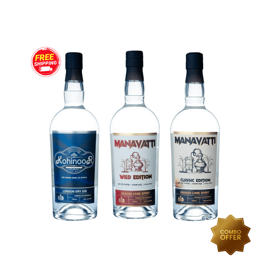 Manavatti  Nadan Vaatte  & Kohinoor Gin Combo Pack