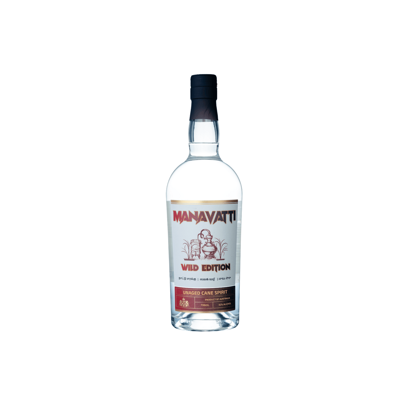 Manavatti Wild edition Unaged Cane Spirit