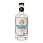 Manavatti Botanical Vodka bottle on a white background