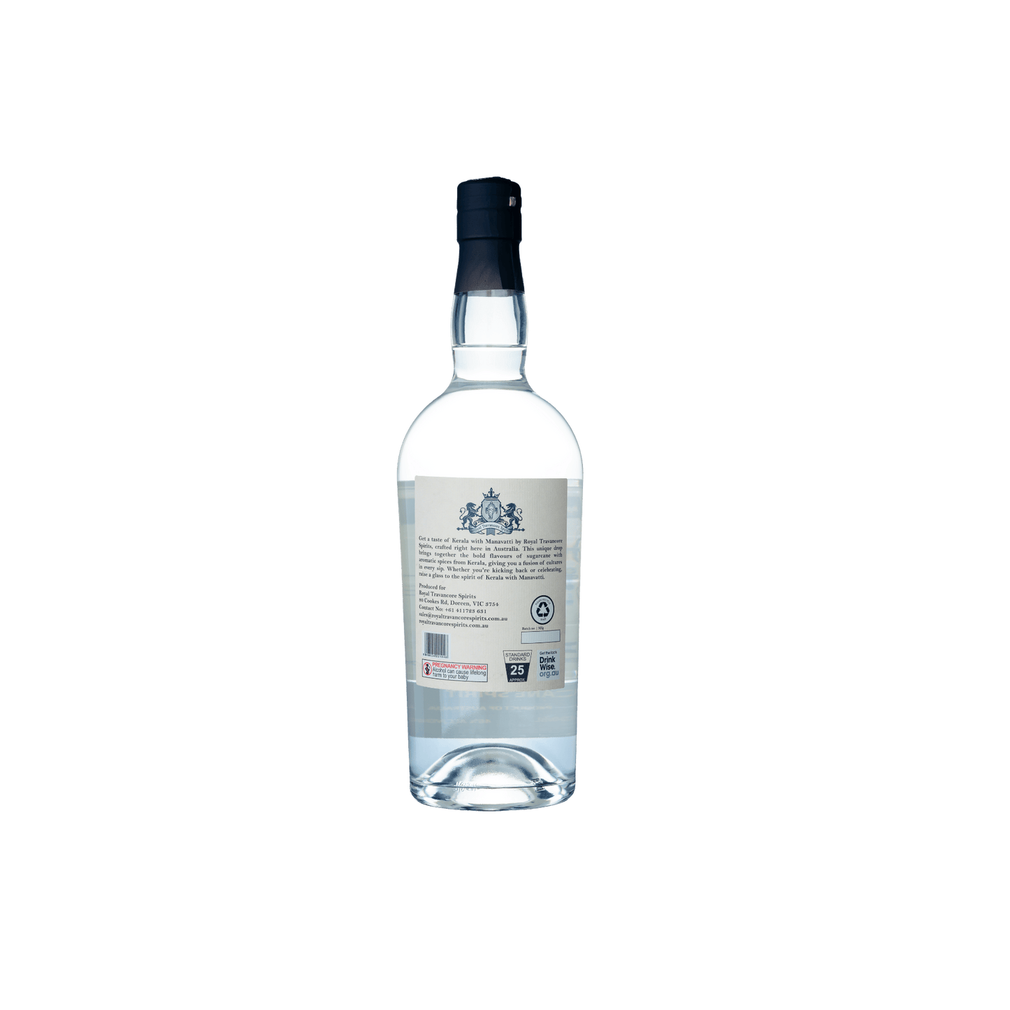 Manavatti Classic edition Unaged Cane Spirit