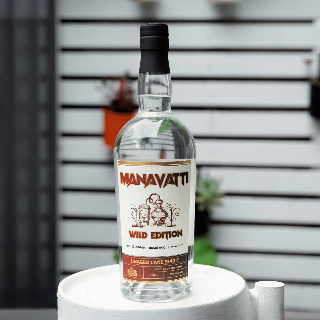 Manavatti Wild edition Unaged Cane Spirit