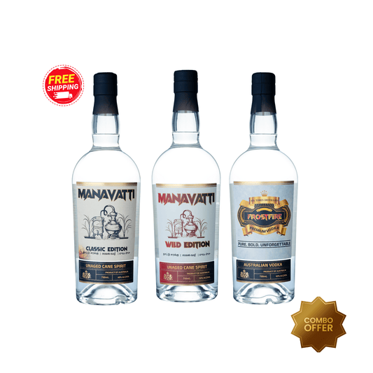 Manavatti  Nadan Vaatte  & Frostfire Vodka Combo Pack